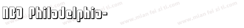 NBA Philadelphia字体转换
